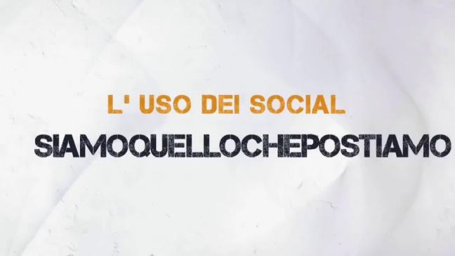 SIAMO QUELLO CHE POSTIAMO